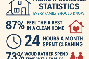 Home & Cleaning Statistics Every Family Should Know