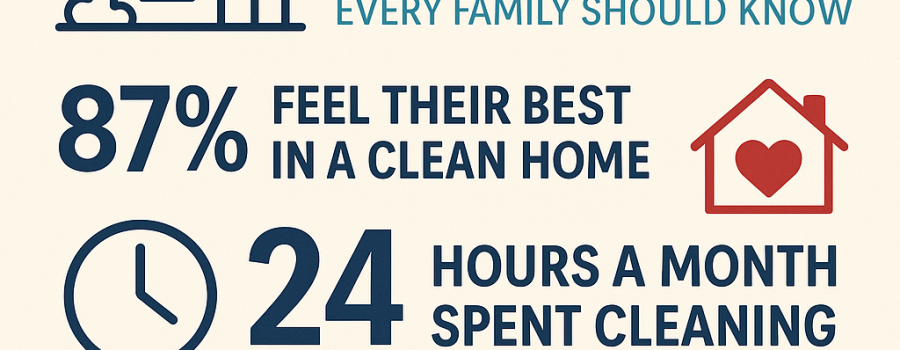 Home & Cleaning Statistics Every Family Should Know